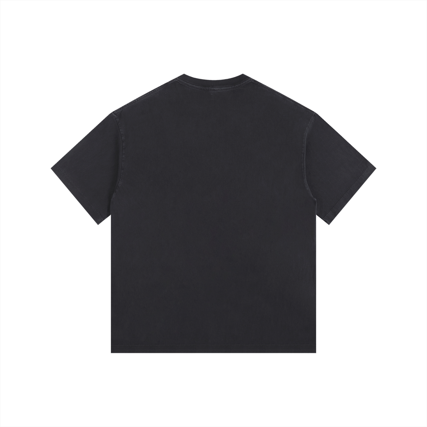 Yahya Washed Oversized Cotton T-Shirt(Black)