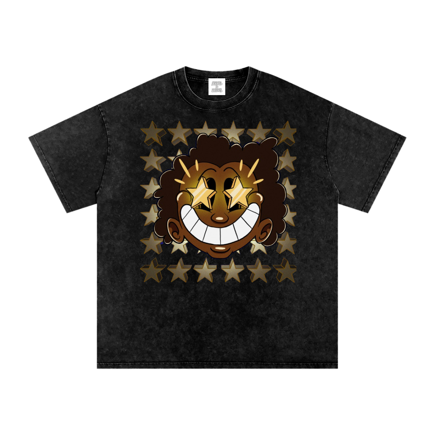 Yahya "Big Big Blessings" Oversized Cotton T-Shirt