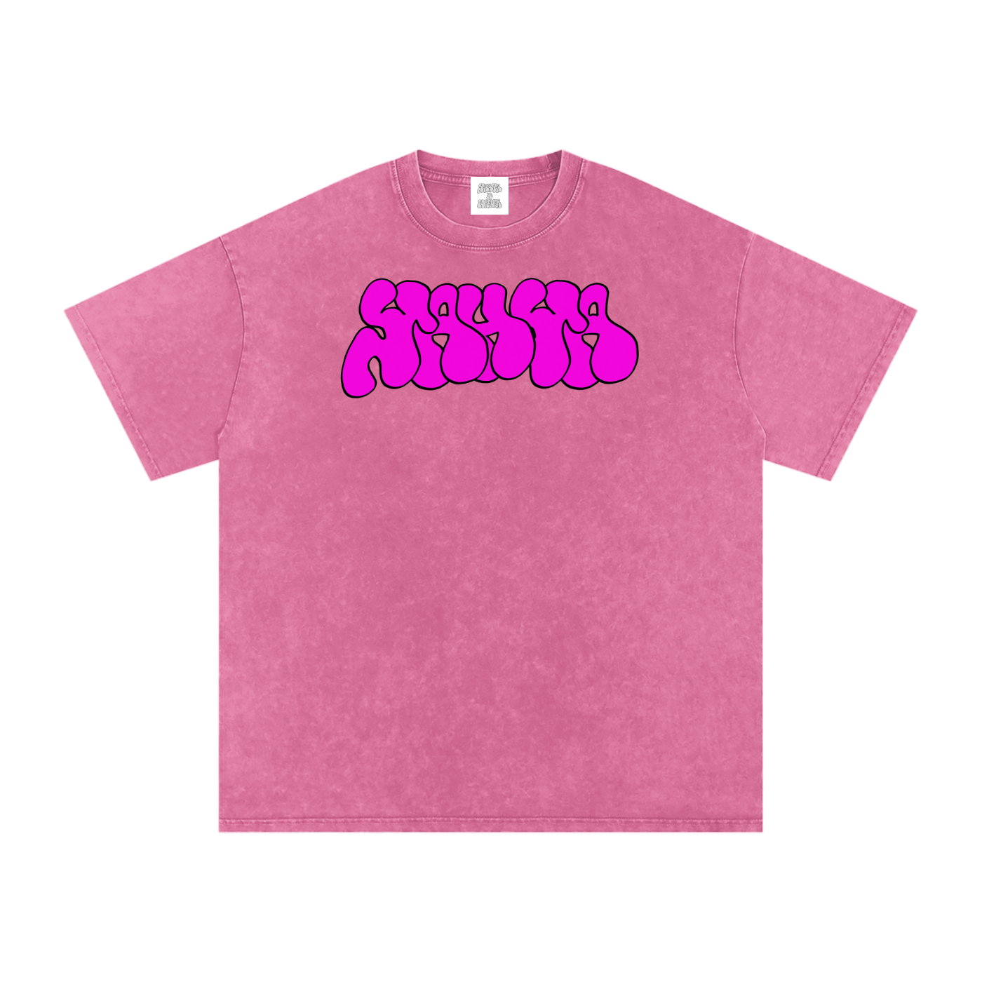 Yahya Oversized Cotton T-Shirt(Pink)