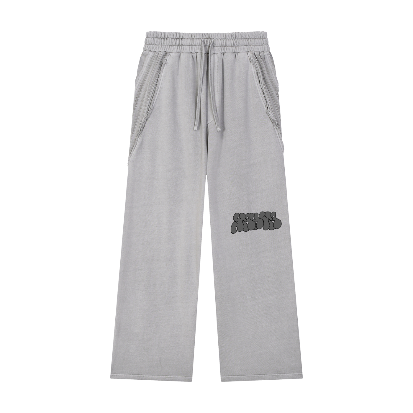 Yahya Tape Raw Edge Sweatpants
